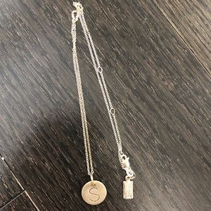 Baroni Initial S Necklace